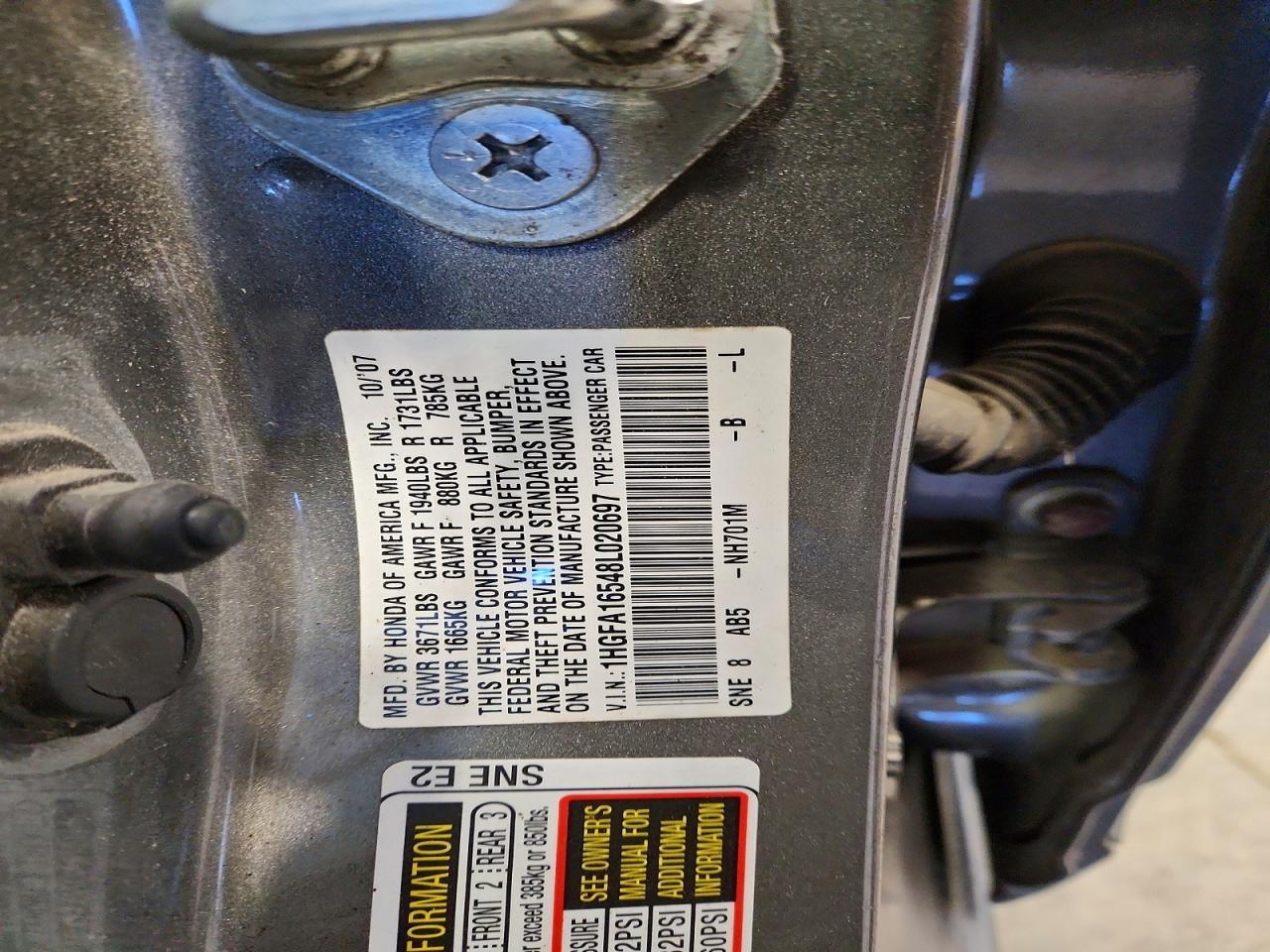 2008 HONDA CIVIC