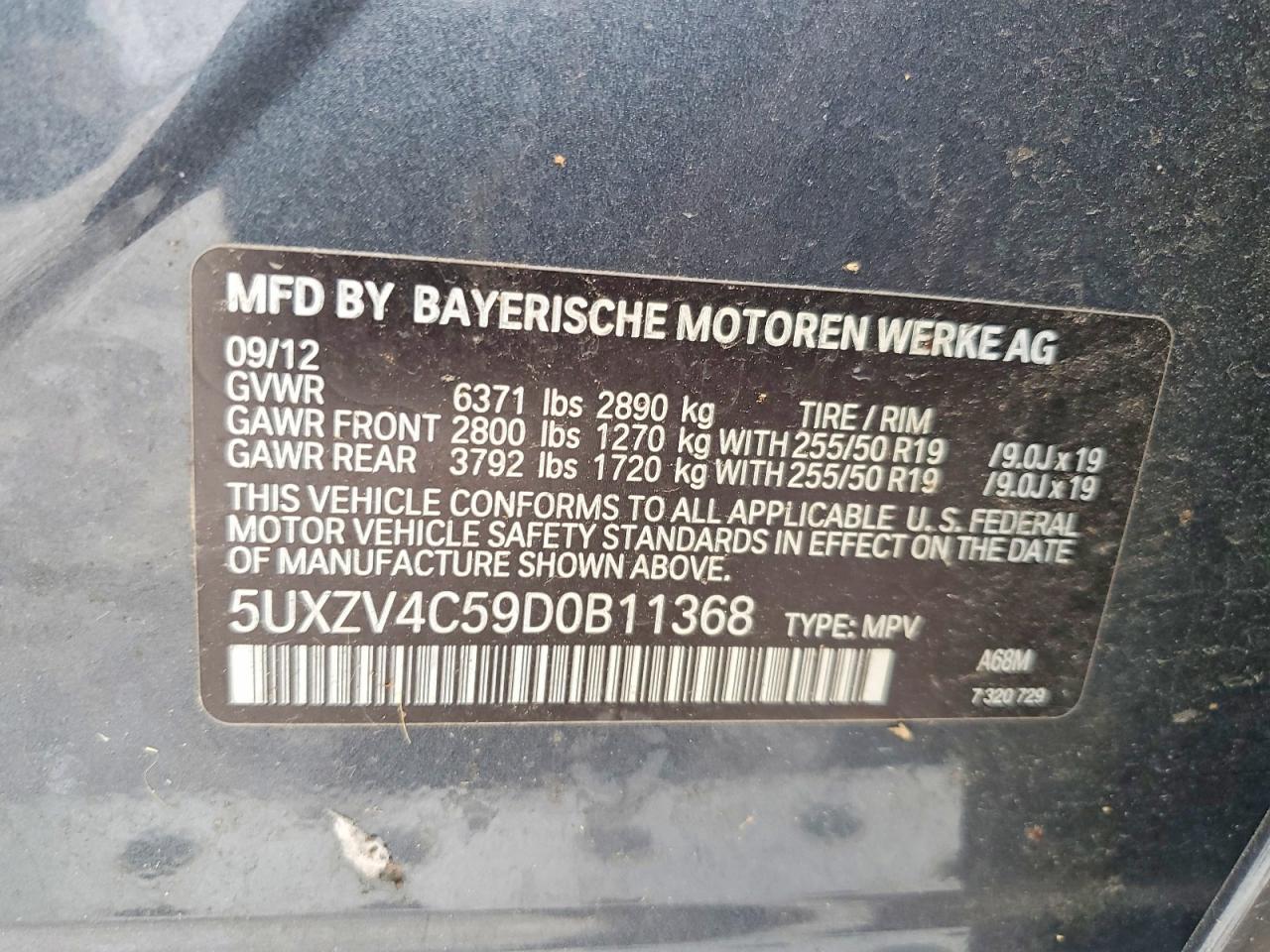 2013 BMW X5