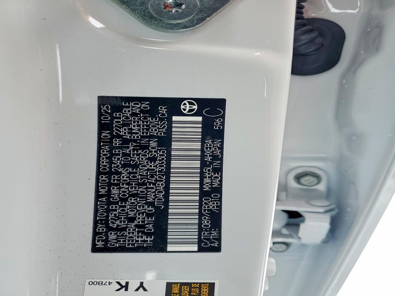 2026 TOYOTA PRIUS