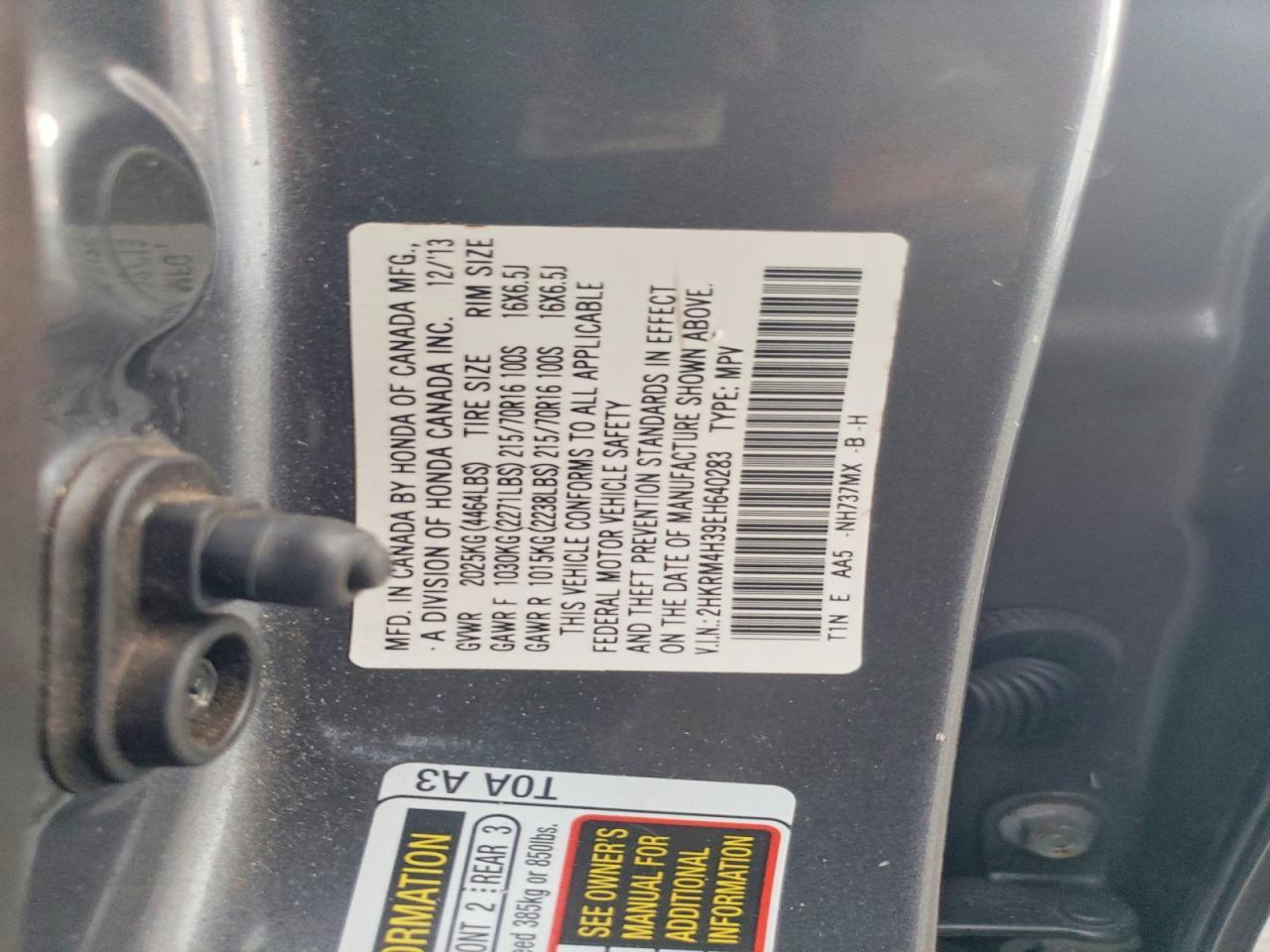 2014 HONDA CR-V