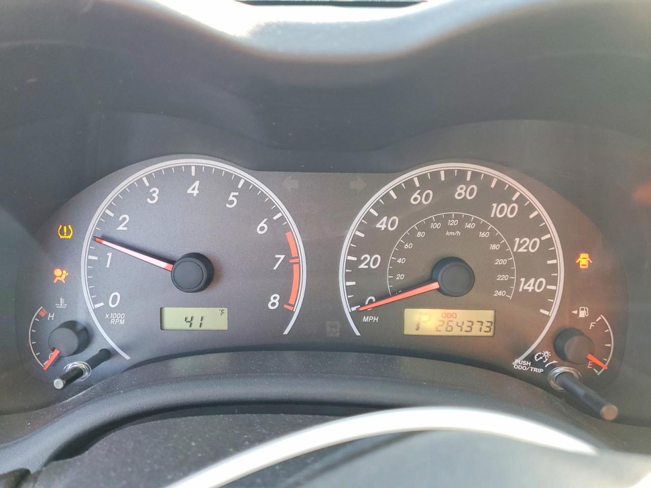 2009 TOYOTA COROLLA