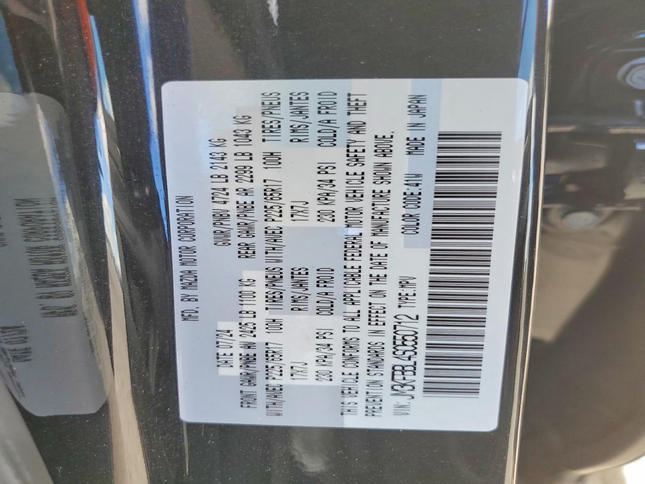 2025 MAZDA CX-5