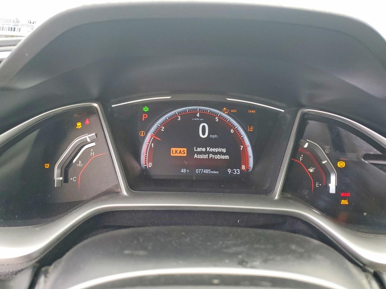 2019 HONDA CIVIC