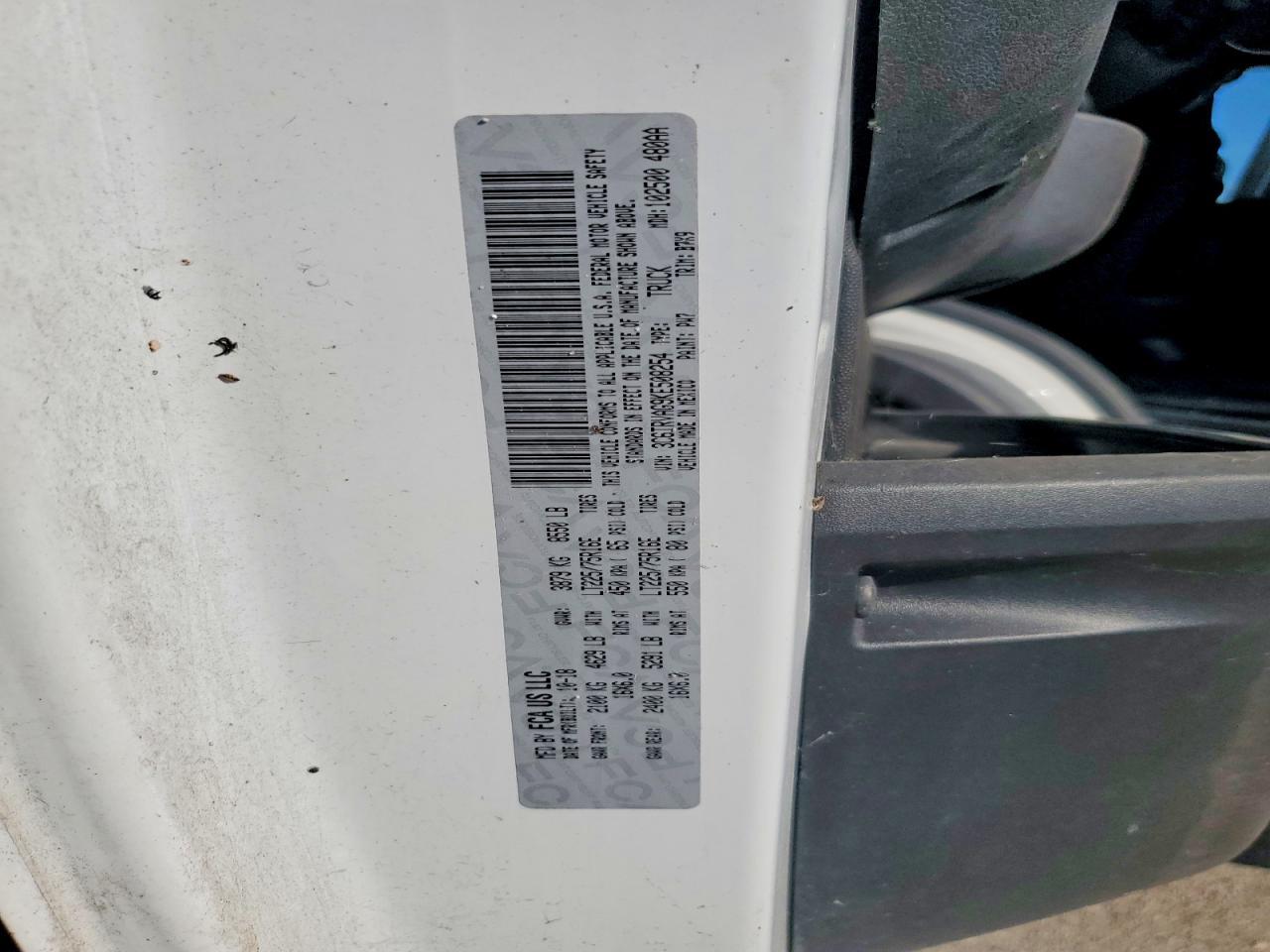 2019 RAM ProMaster 1500