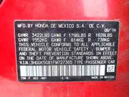 2015 HONDA FIT
