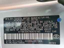 2011 TOYOTA CAMRY