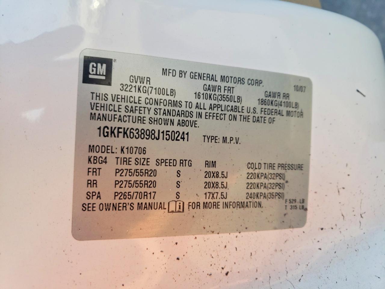 2008 GMC Yukon