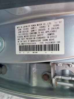 2008 HONDA ACCORD
