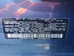 2025 SUBARU FORESTER