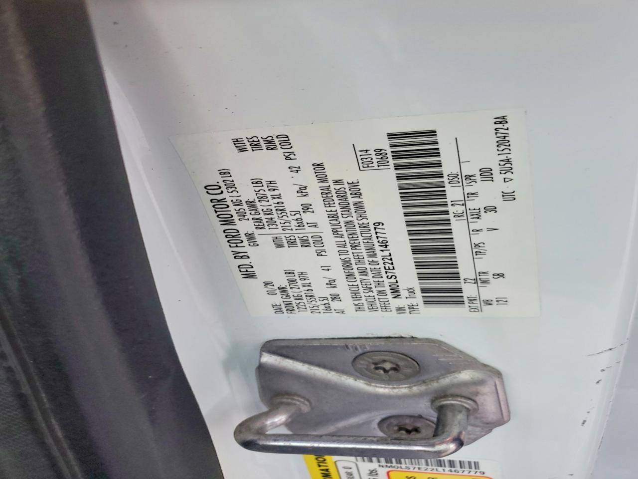 2020 FORD TRANSIT CONNECT