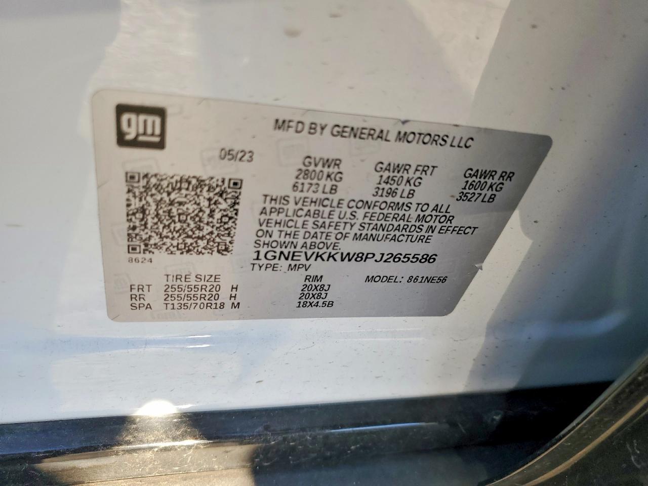 2023 CHEVROLET TRAVERSE