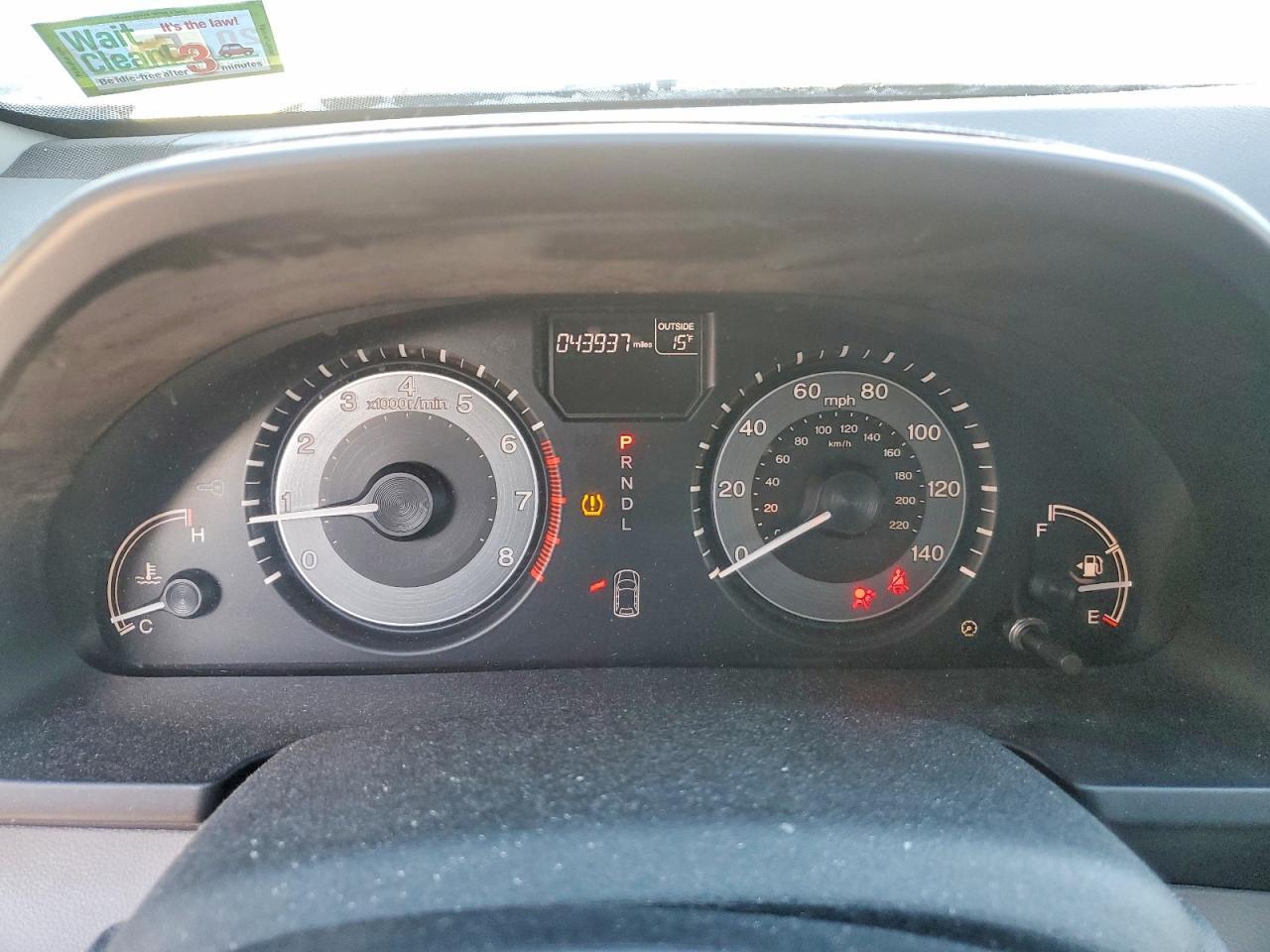 2016 HONDA ODYSSEY