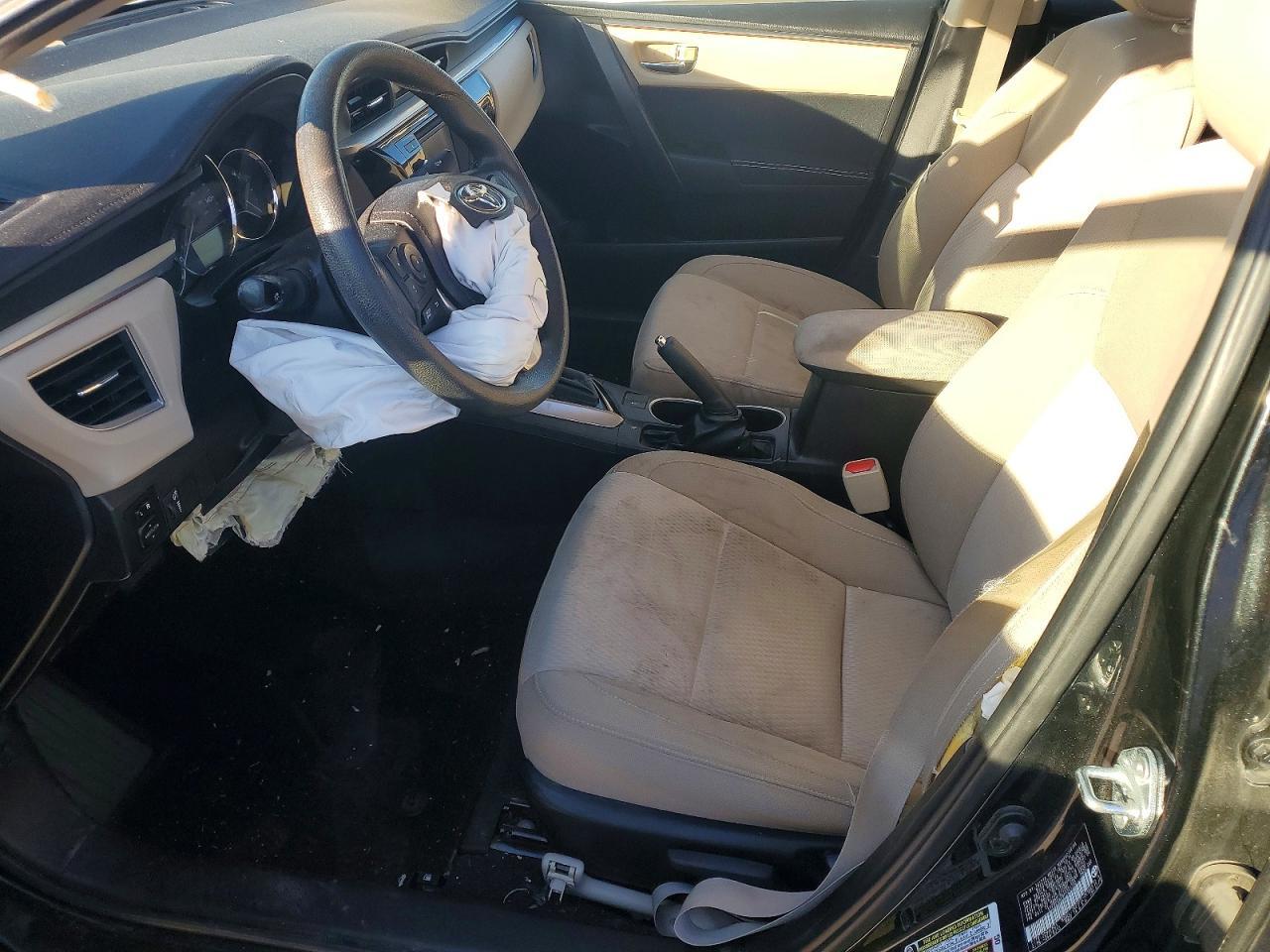 2015 TOYOTA COROLLA