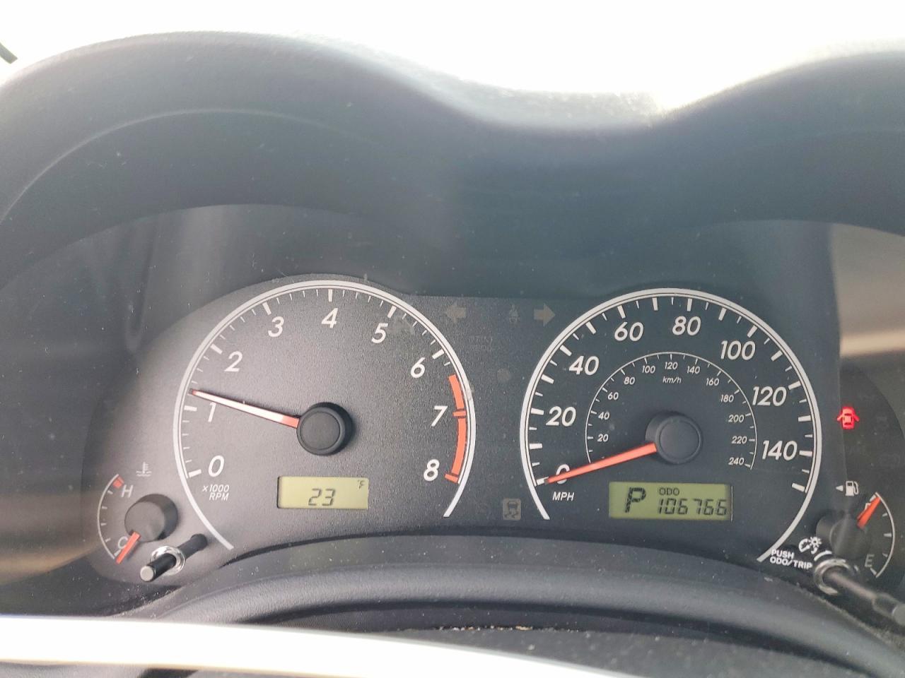 2012 TOYOTA COROLLA