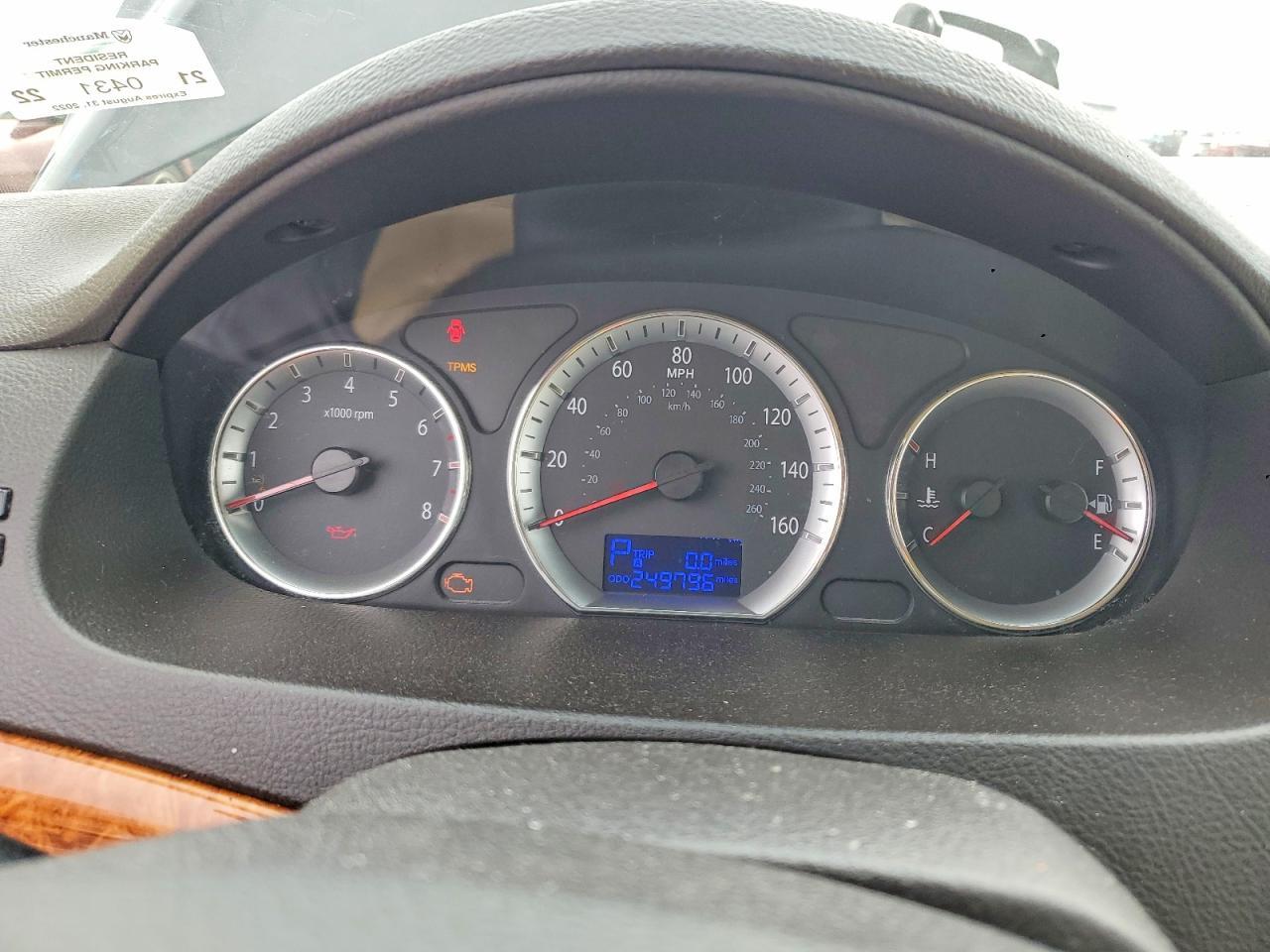 2009 HYUNDAI SONATA