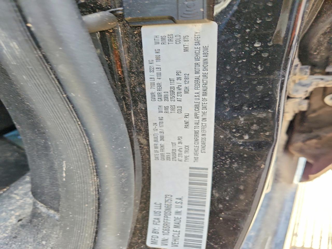 2025 RAM 1500