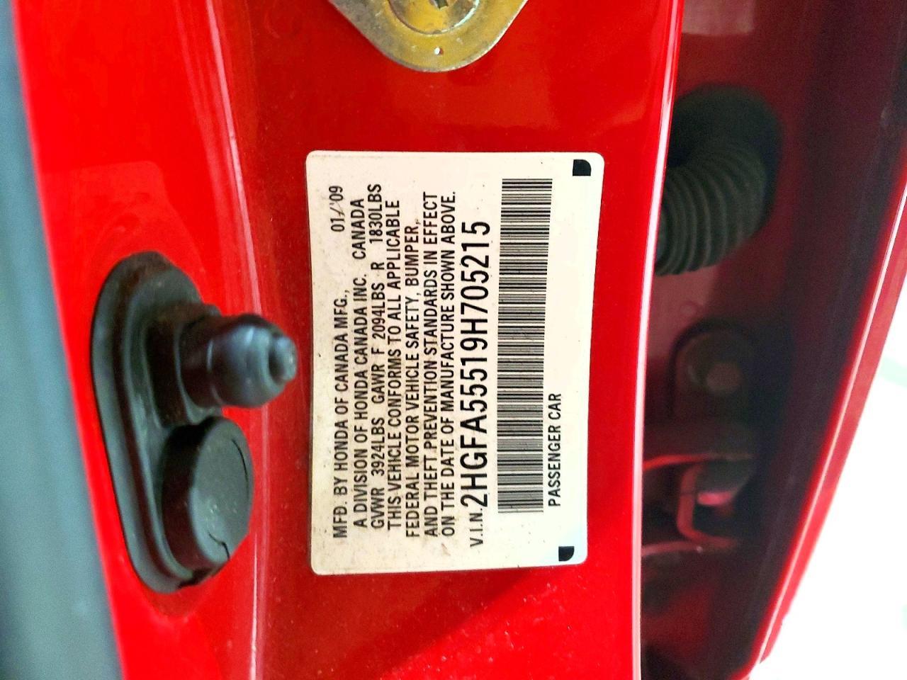 2009 HONDA CIVIC