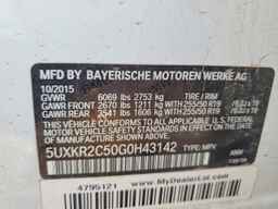 2016 BMW X5