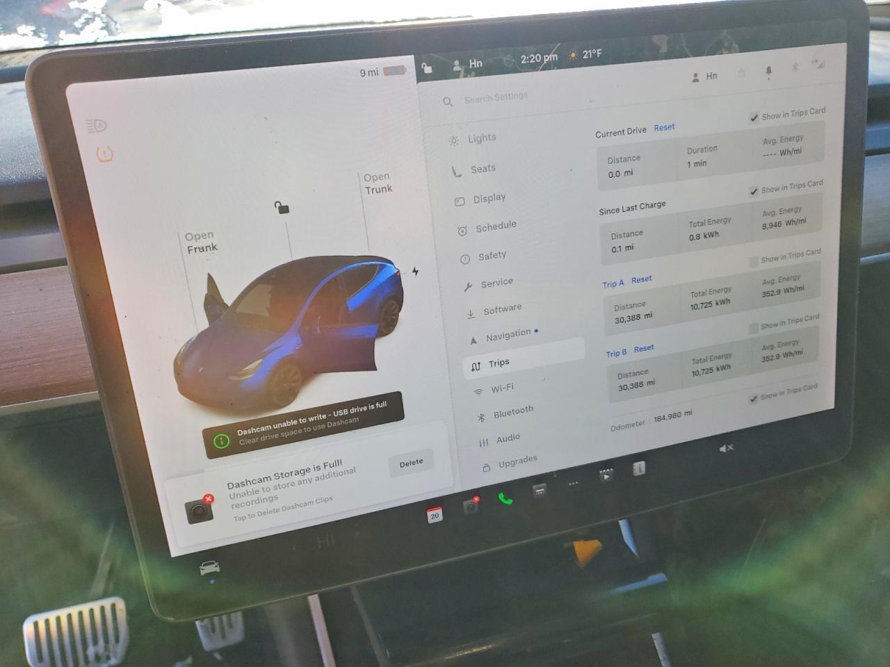 2020 TESLA MODEL Y