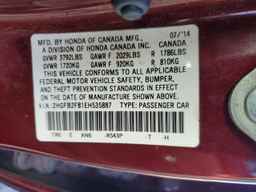 2014 HONDA CIVIC