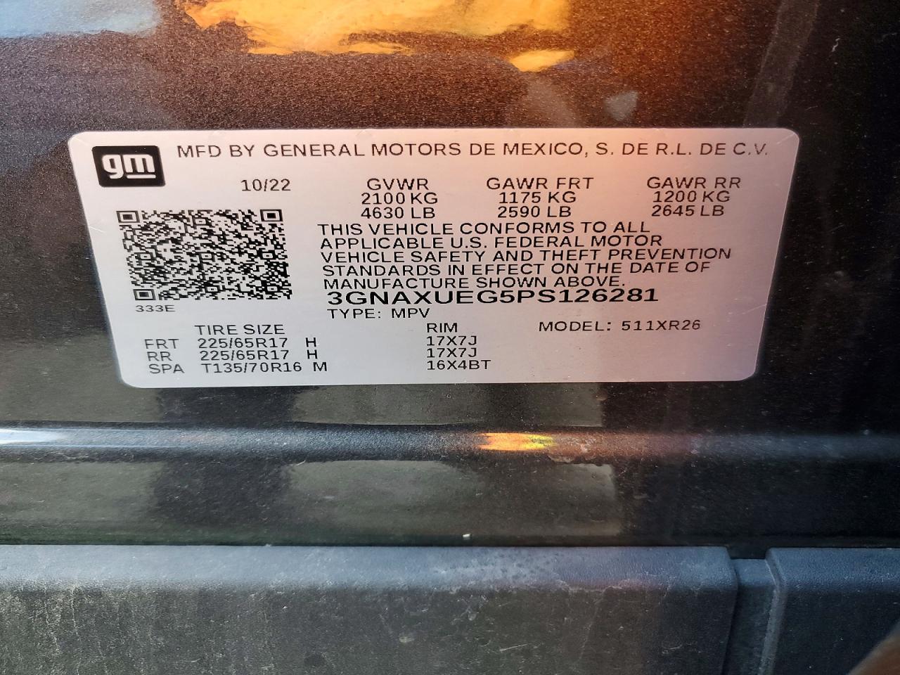 2023 CHEVROLET EQUINOX