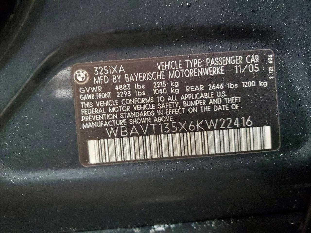 2006 BMW 3 SERIES