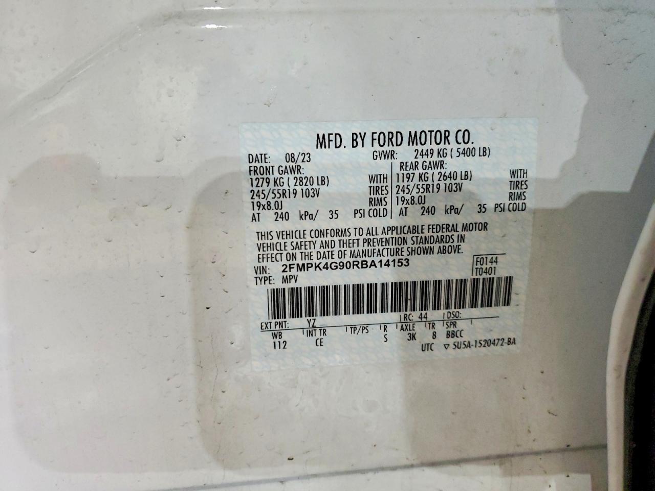 2024 FORD EDGE