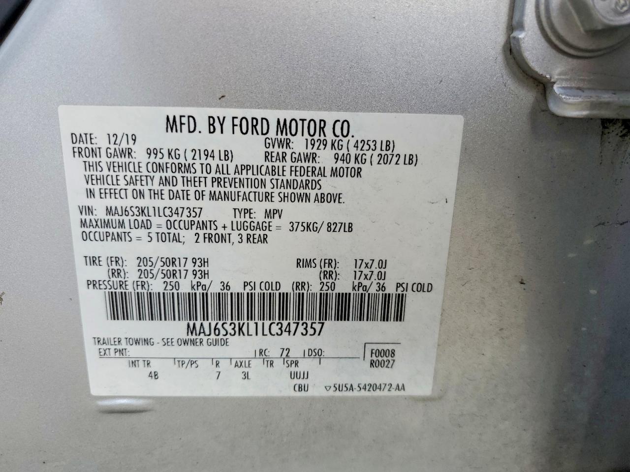 2020 FORD EcoSport