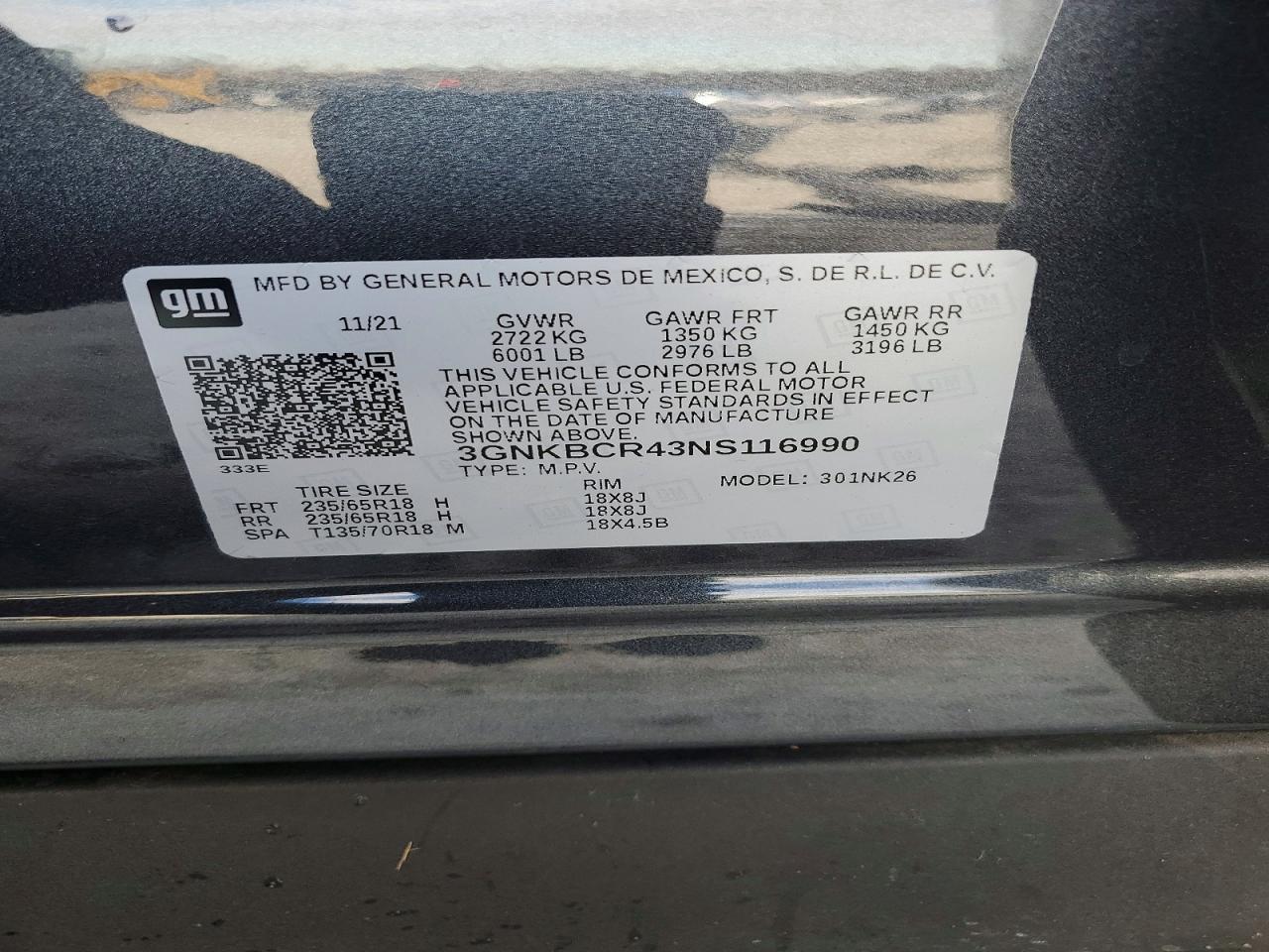 2022 CHEVROLET BLAZER