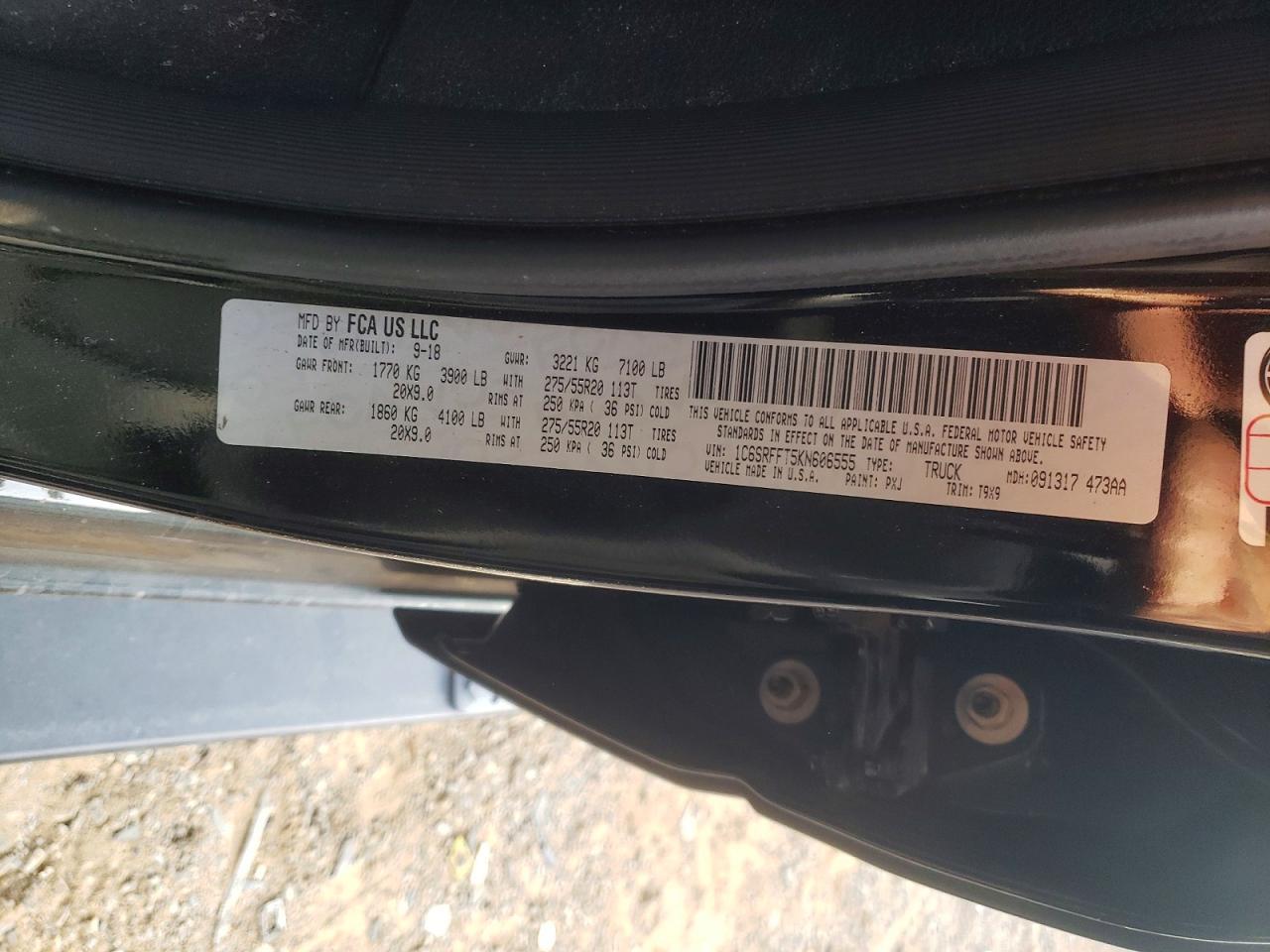 2019 RAM 1500