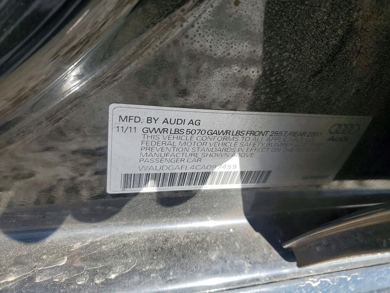 2012 AUDI S4