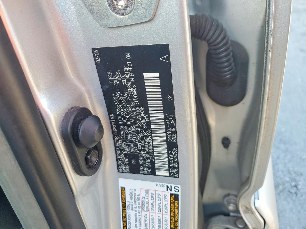 2006 TOYOTA 4Runner
