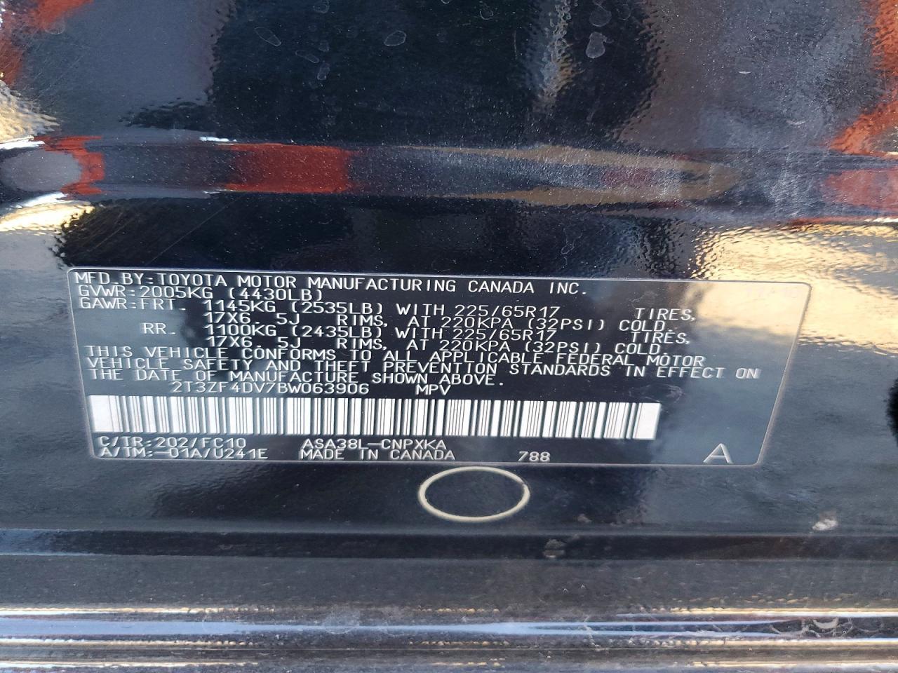 2011 TOYOTA RAV4