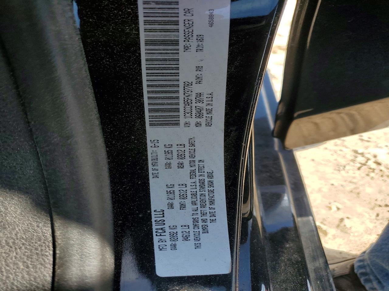 2015 CHRYSLER 200