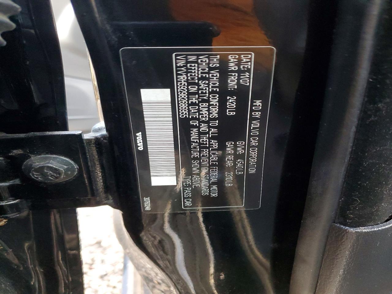 2008 VOLVO S60