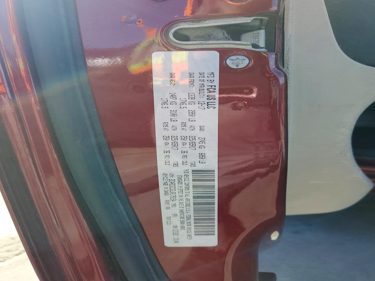2018 DODGE GRAND CARAVAN