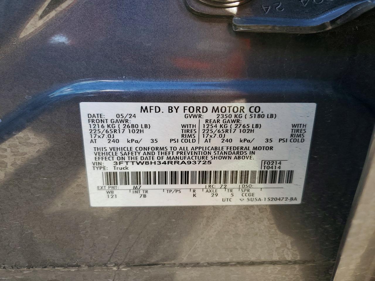 2024 FORD Maverick