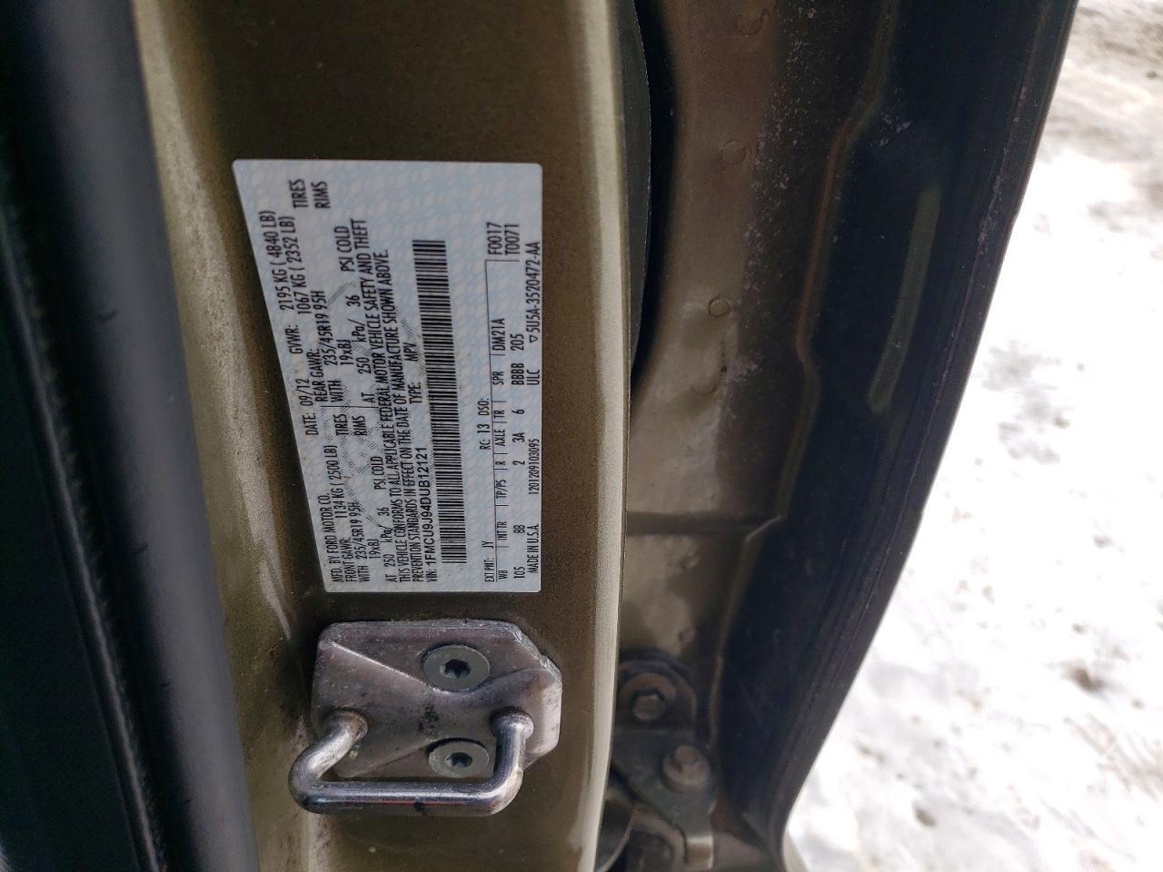 2013 FORD ESCAPE