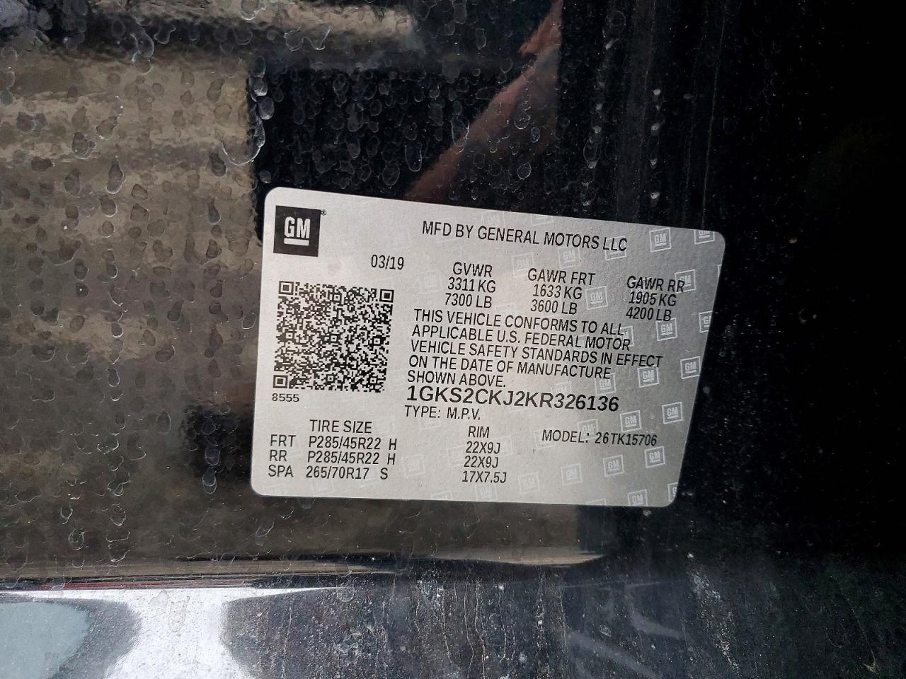 2019 GMC Yukon