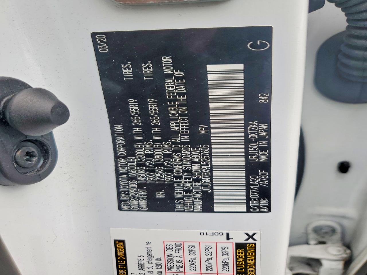 2020 LEXUS GX 460