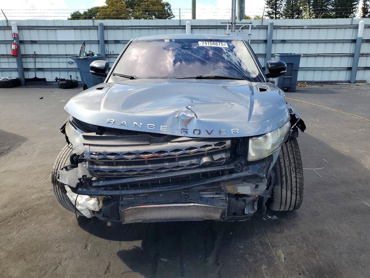 2012 LAND ROVER RANGE ROVER EVOQUE