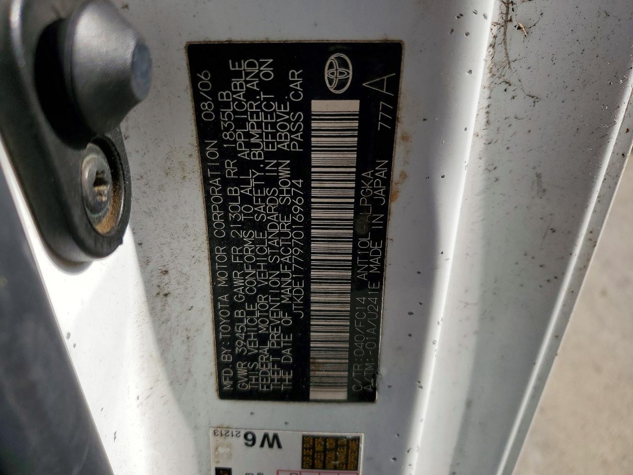 2007 TOYOTA SCION