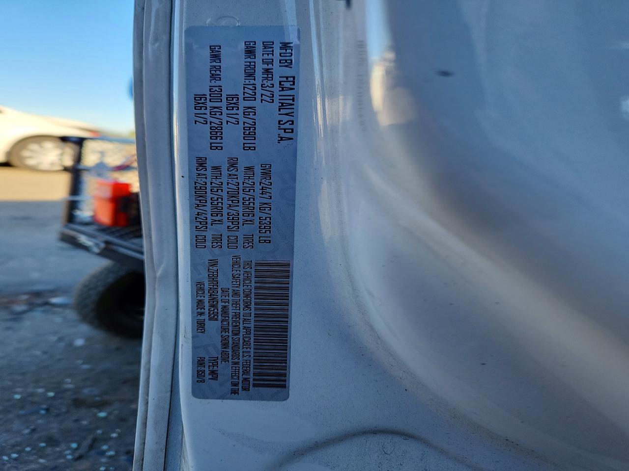 2022 RAM ProMaster City