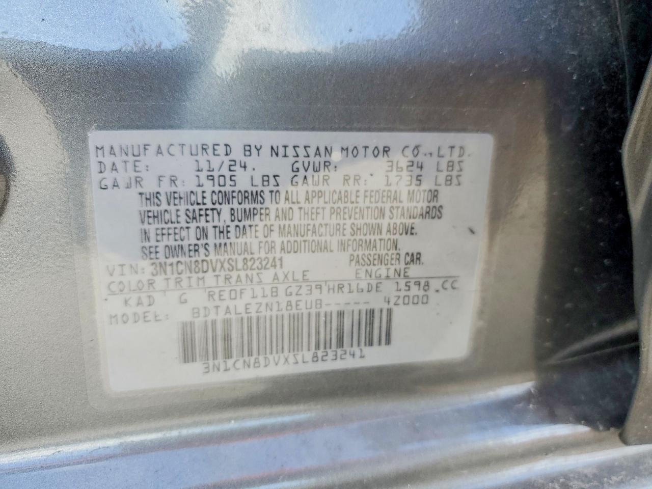 2025 NISSAN VERSA
