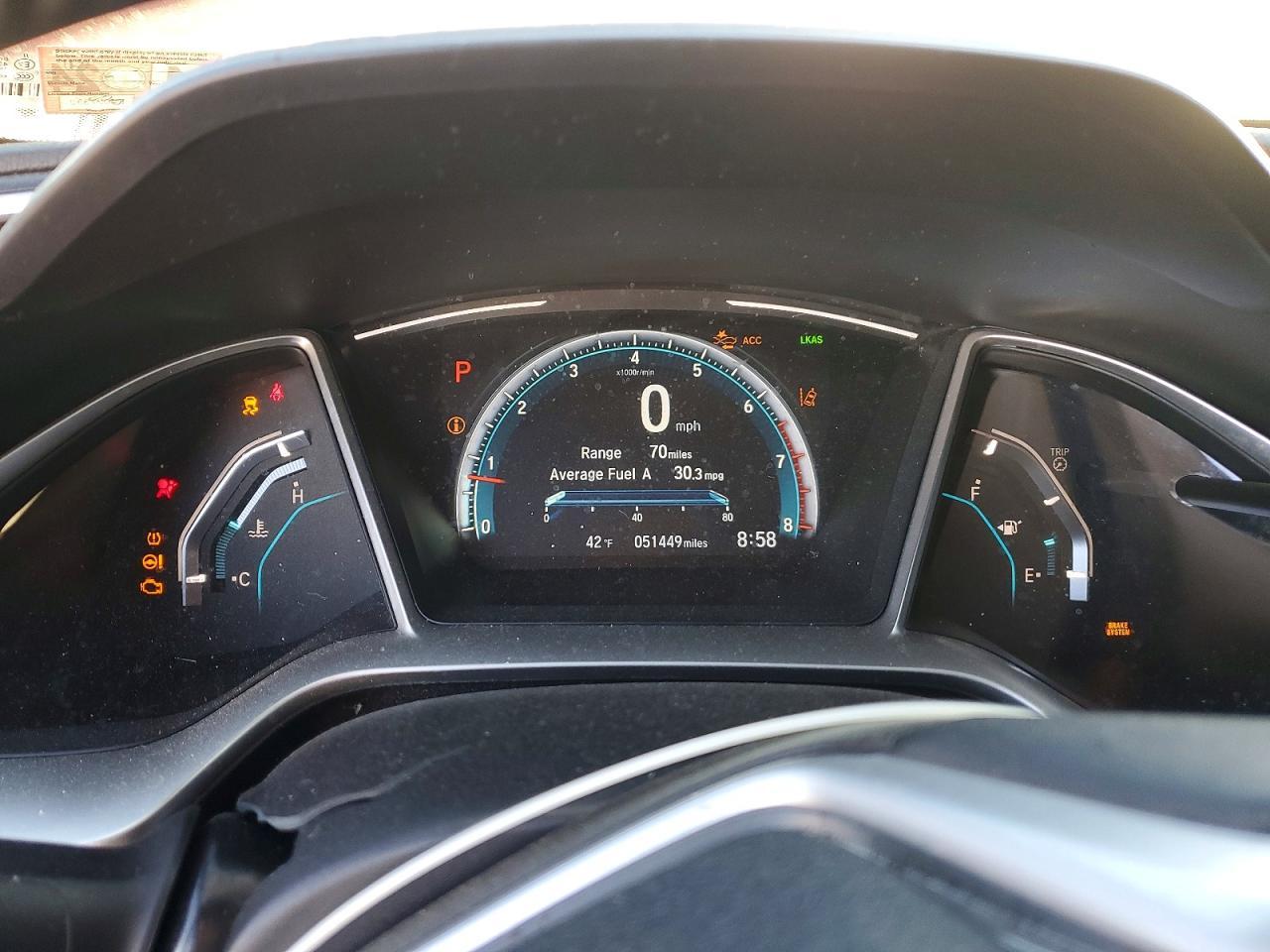 2019 HONDA CIVIC