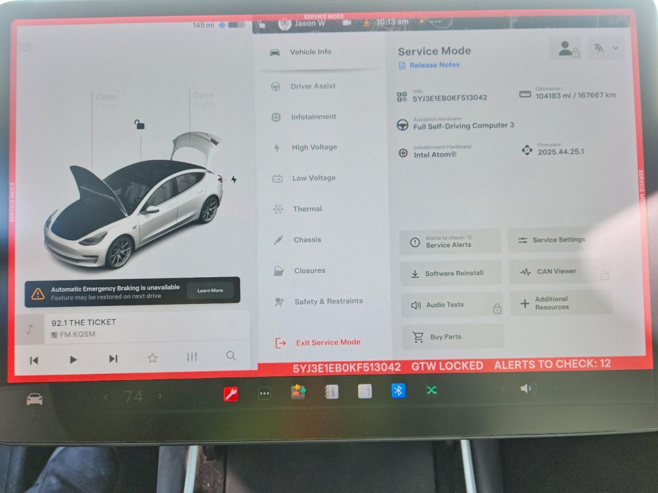 2019 TESLA MODEL 3