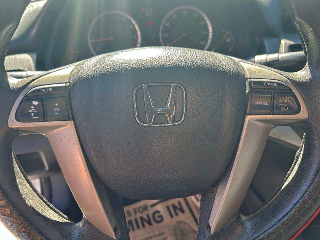 2012 HONDA ACCORD