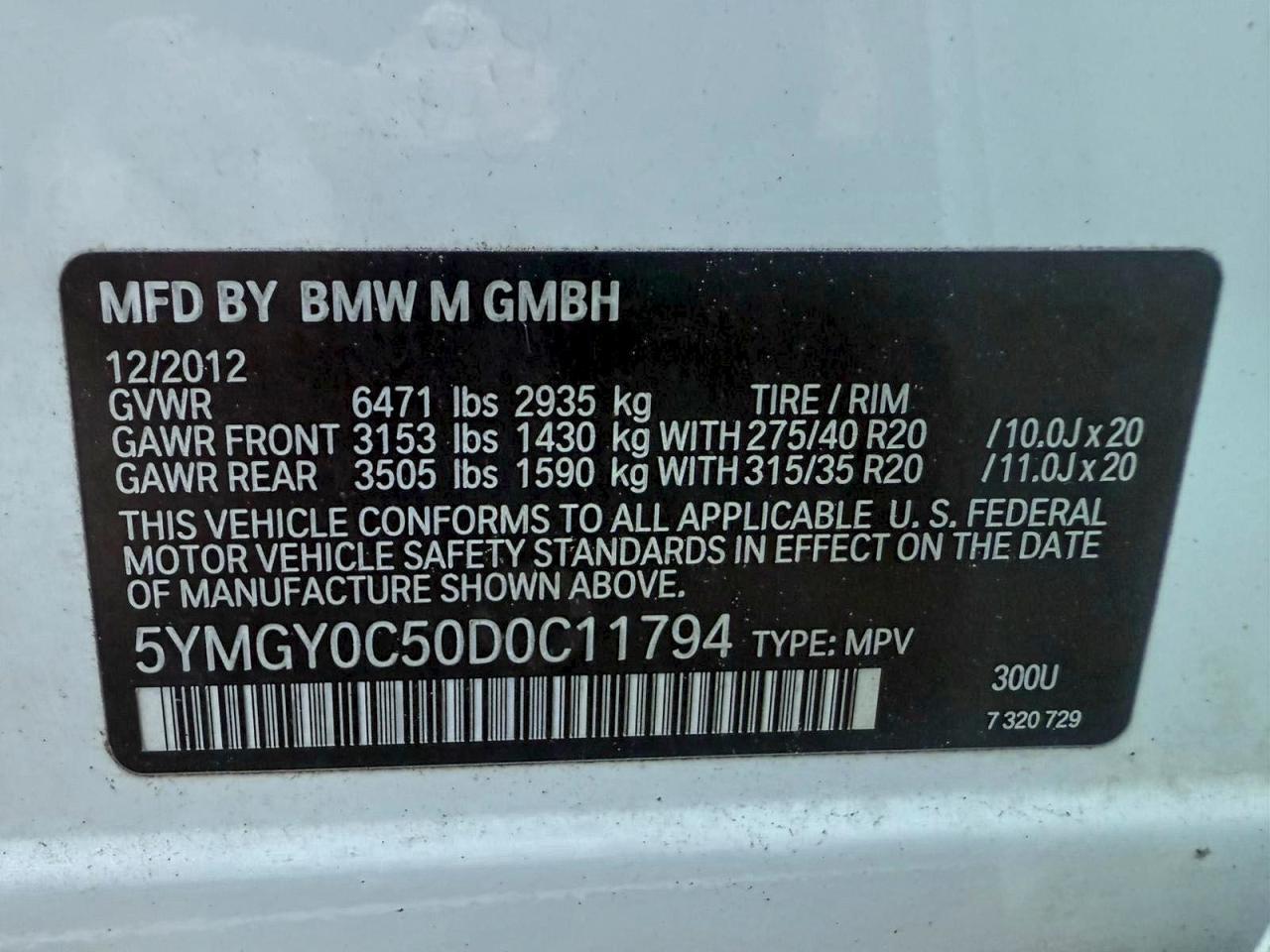 2013 BMW X5