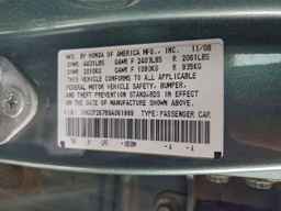 2009 HONDA ACCORD