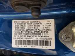 2013 HONDA CIVIC